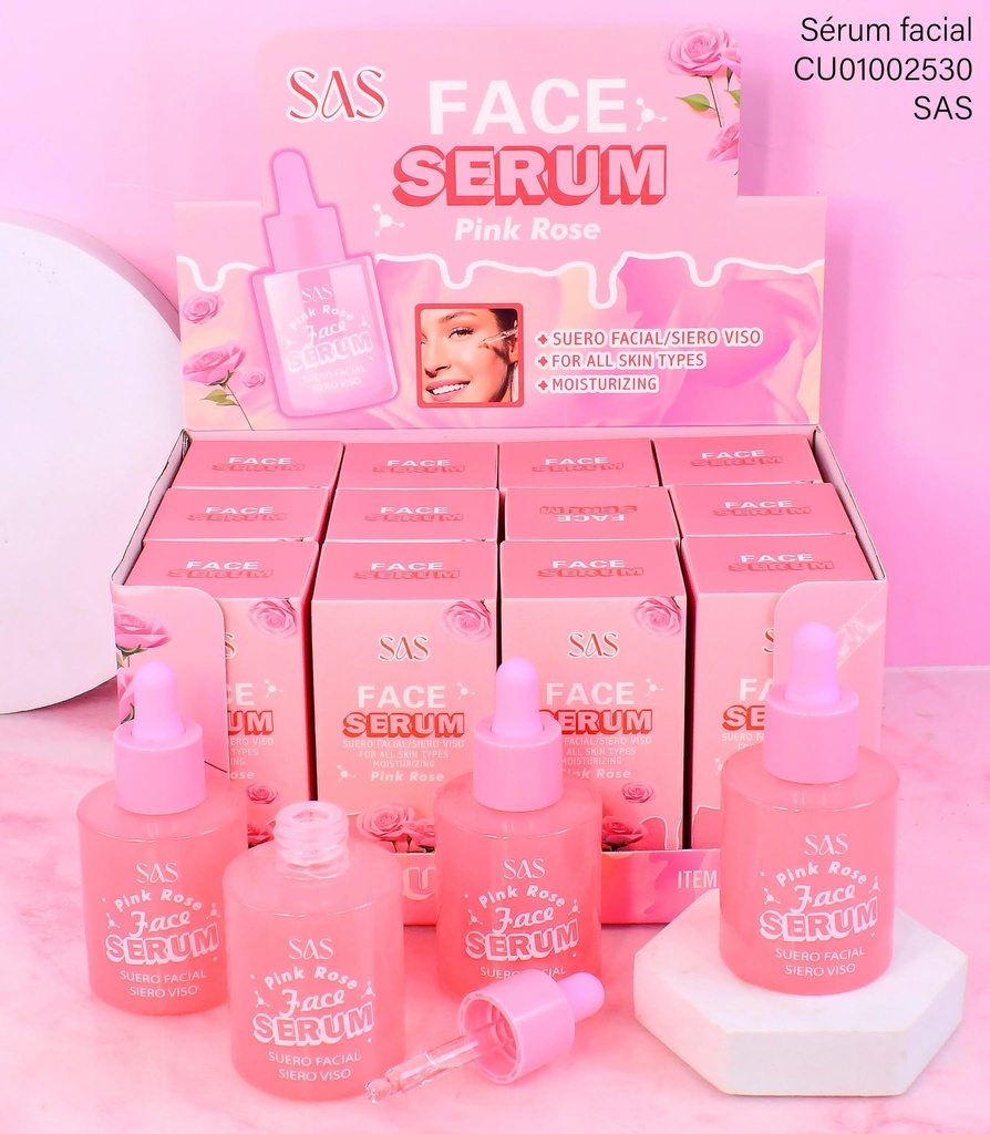 SERUM FACIAL PINK ROSE (SAS) 30G SAH122