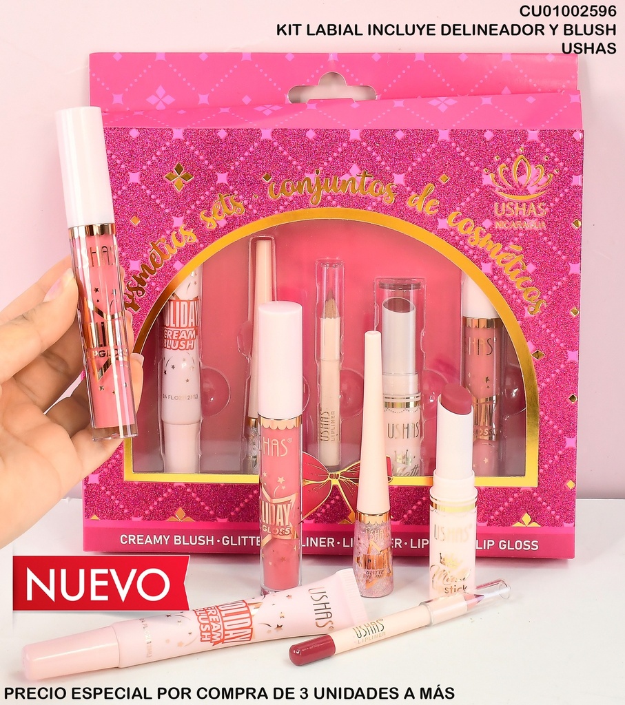 KIT LABIALES USHAS NR002