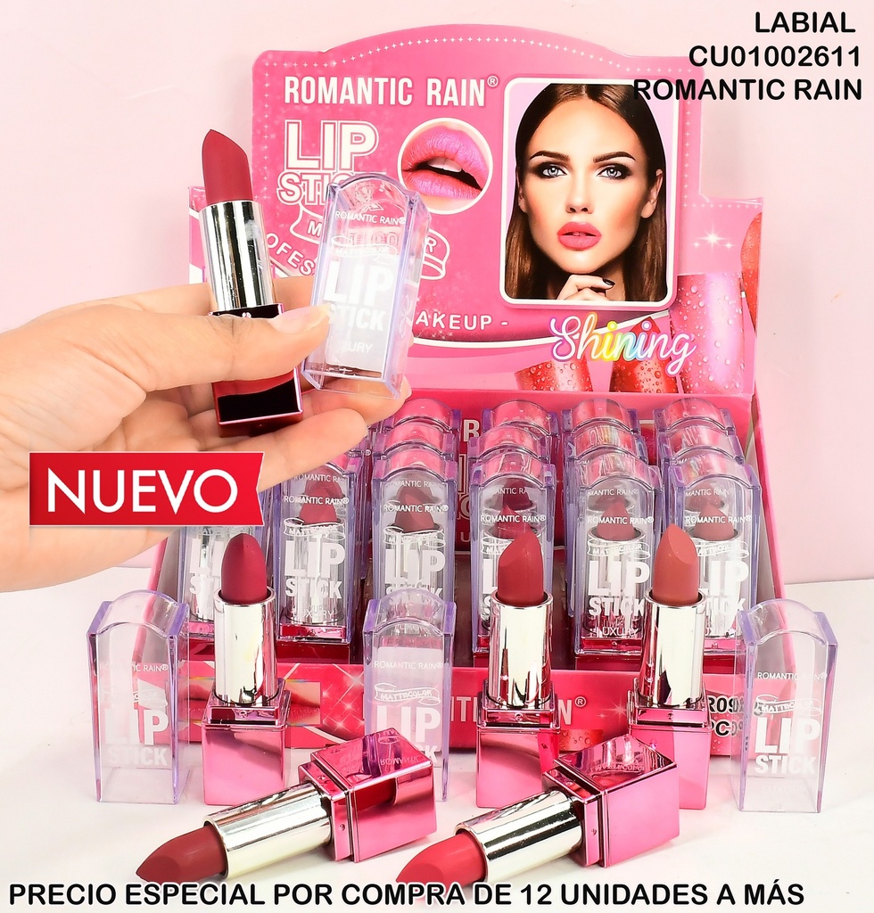 LABIAL LUXURY MATTE ROMANTIC RAIN R0915
