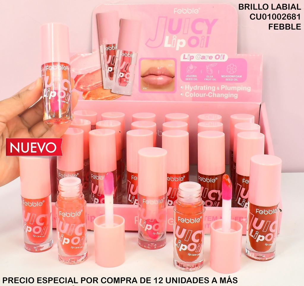 BALSAMO JUICY FEBBLE FBC035 SURTIDOS
