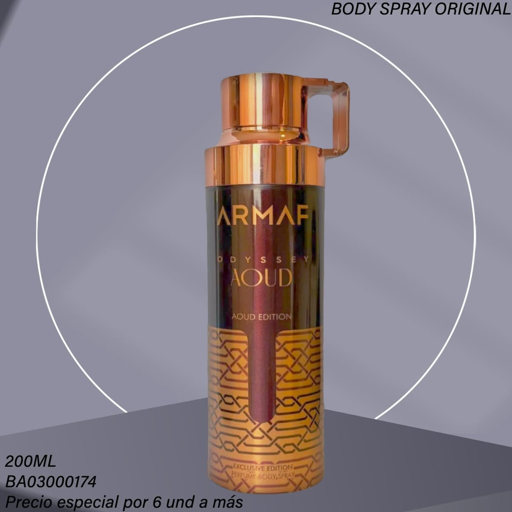BODY ARMAF ODYSSEY AOUD 200ML