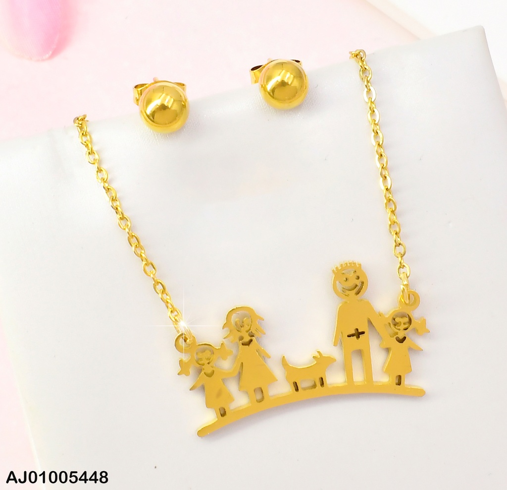 SET PLACA FAMILIA SOBRE BARRA T395