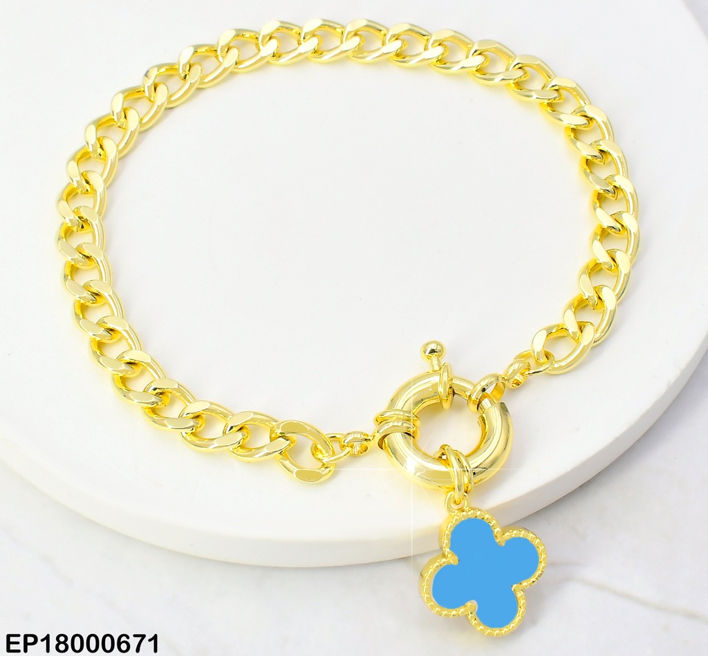 PULSERA TIFFANY FLOR VAN CLEEF CELESTE BE374-294