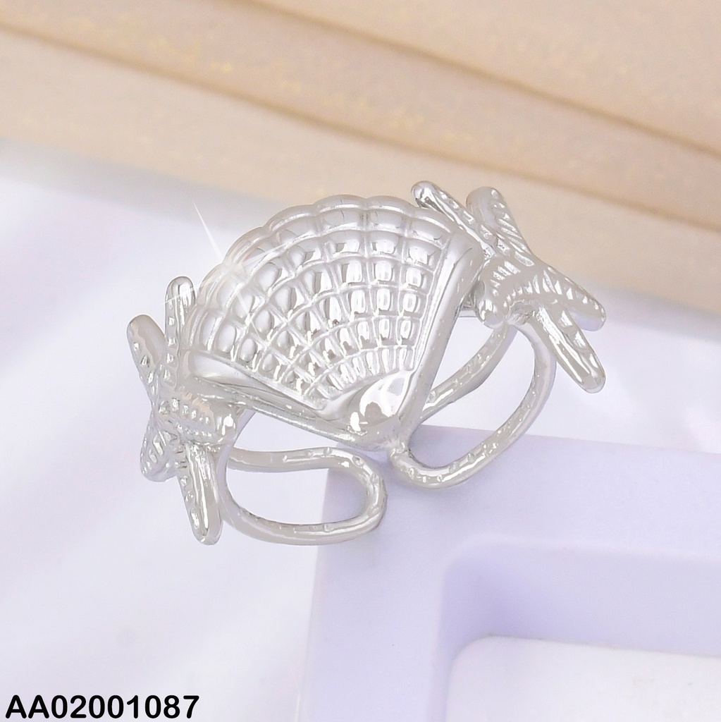ANILLO PLAT ESTRELLAS DE MAR/OSTRA RA540-45