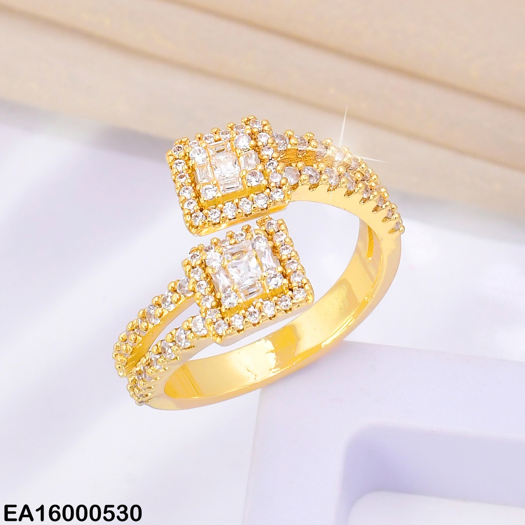 ANILLO DOR AJUSTABLE CENTRO CUADROS ZIRC. RE143-313