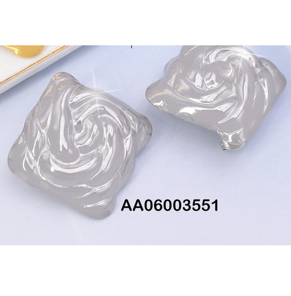 ARETES PLAT PLACA/GRAB. IRREGULAR VD085469-149