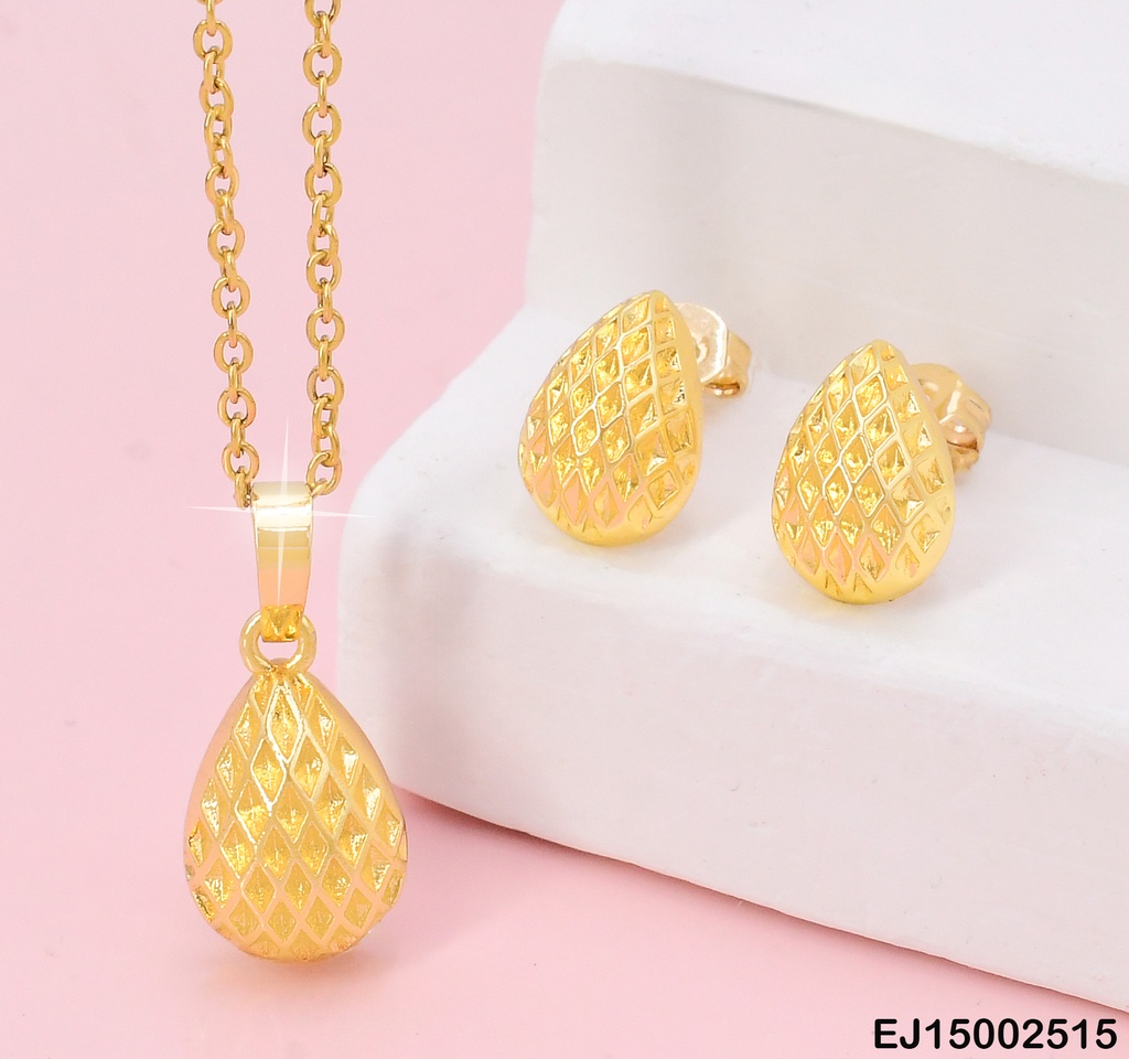 SET DOR GOTA PQ./ ROMBOS GRAB. K7053-205