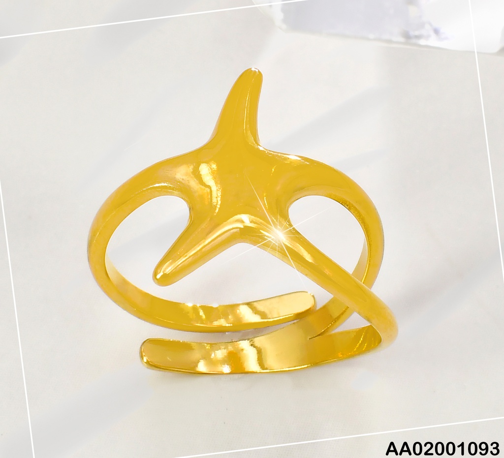ANILLO AJUSTABLE ESTRELLA DE MAR K7005-809
