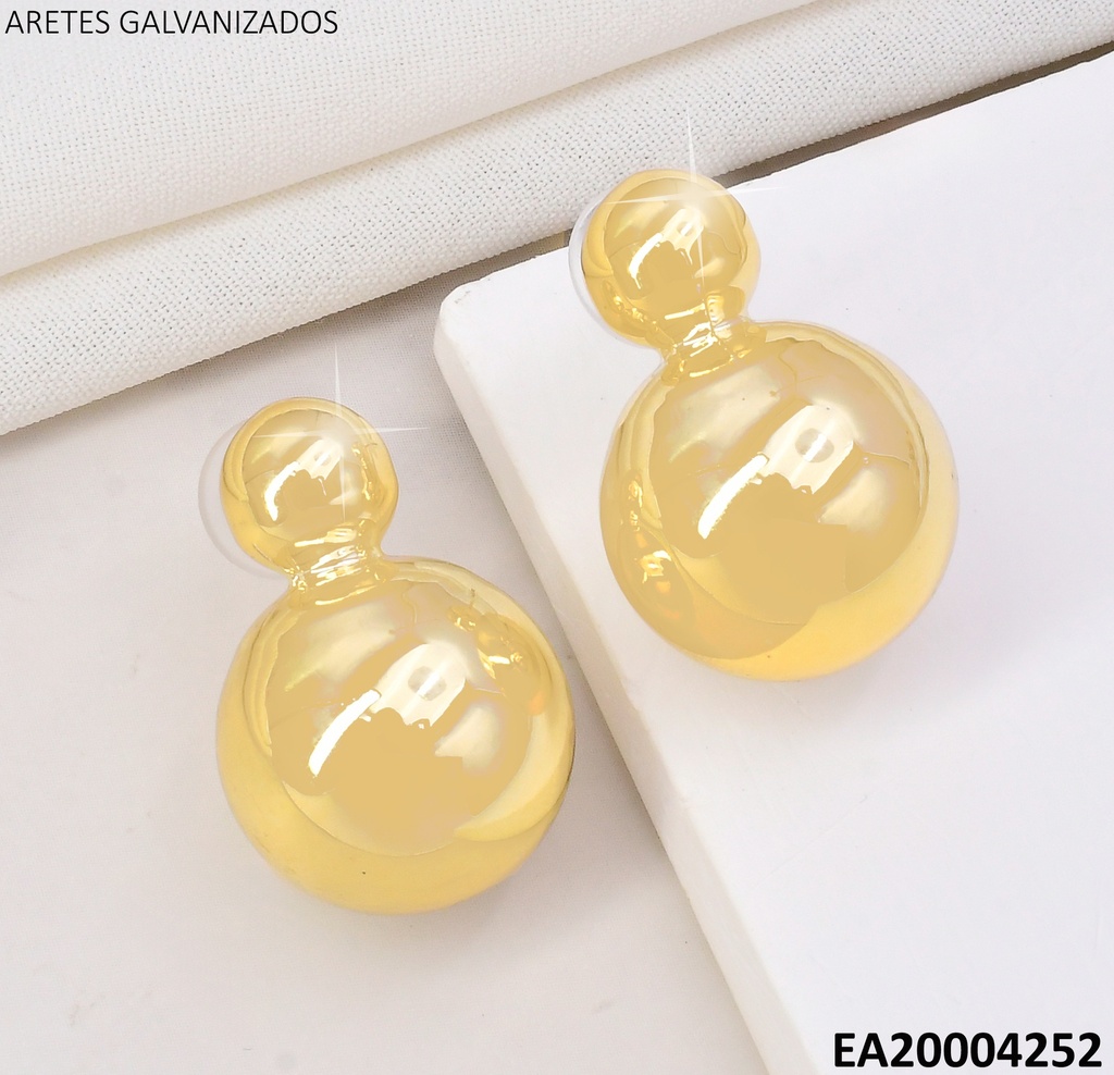 ARETES GALVANIZADOS D/P PELOTITA/PELOTA GR.VERTICAL K4634-660
