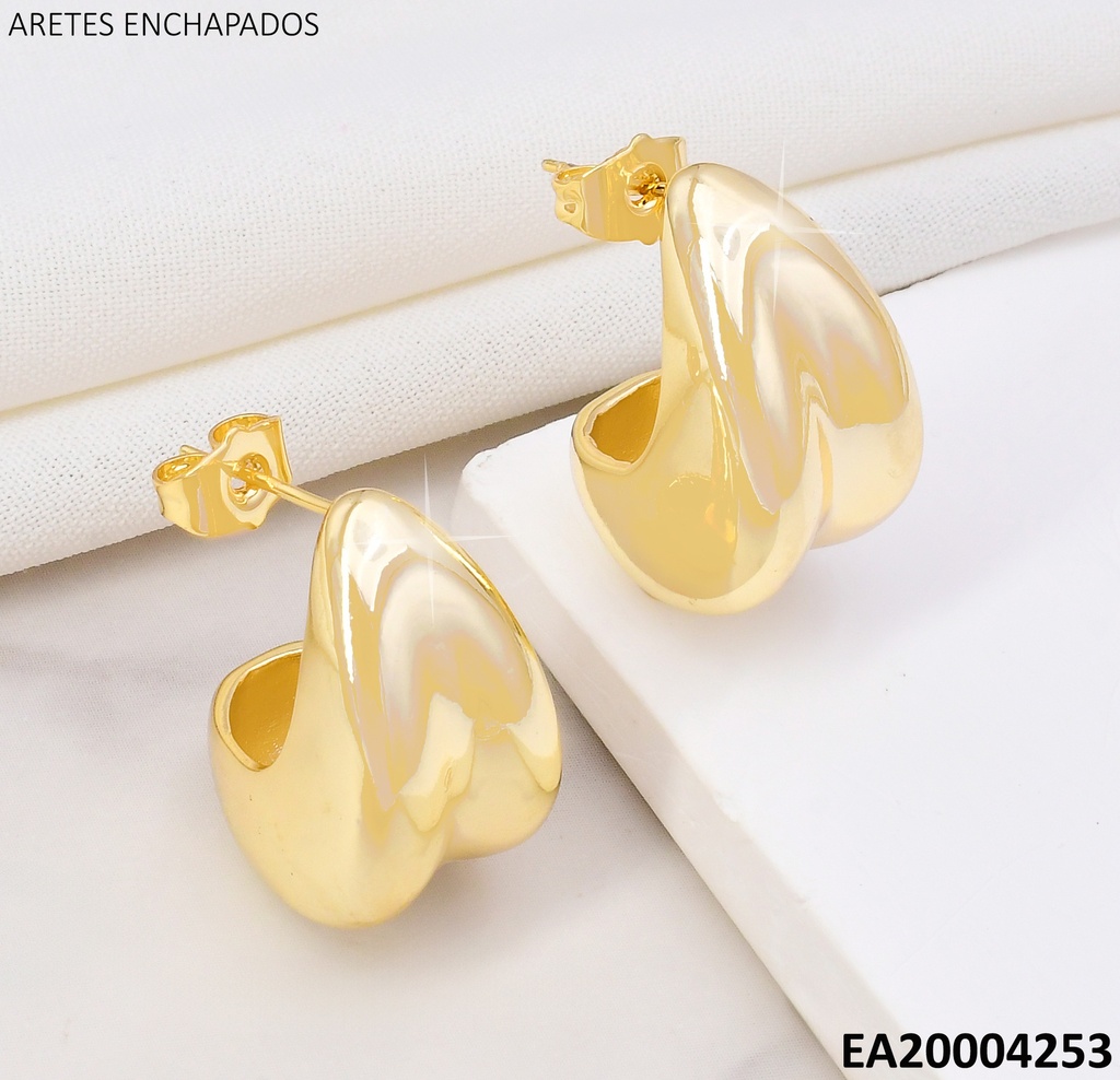 ARETES D/P "J" CON CANAL CENTRO F5437-223