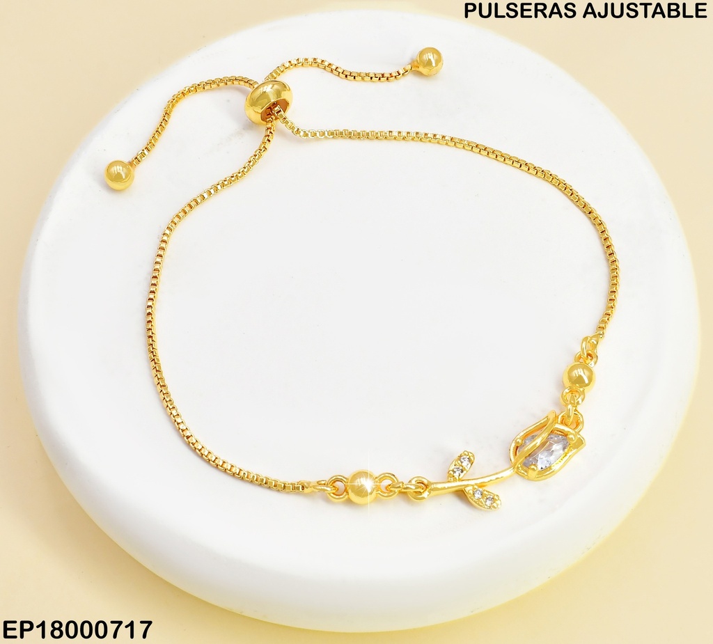 PULSERA AJUSTABLE CENTRO TULIPAN BE735-332