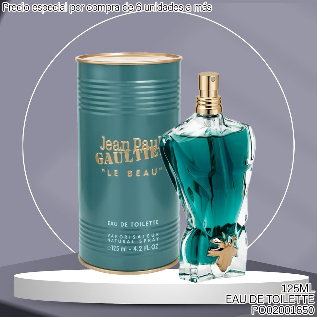 PERFUME LE BEAU MALE MEN JEAN PAUL GAULTIER EDT 125ML