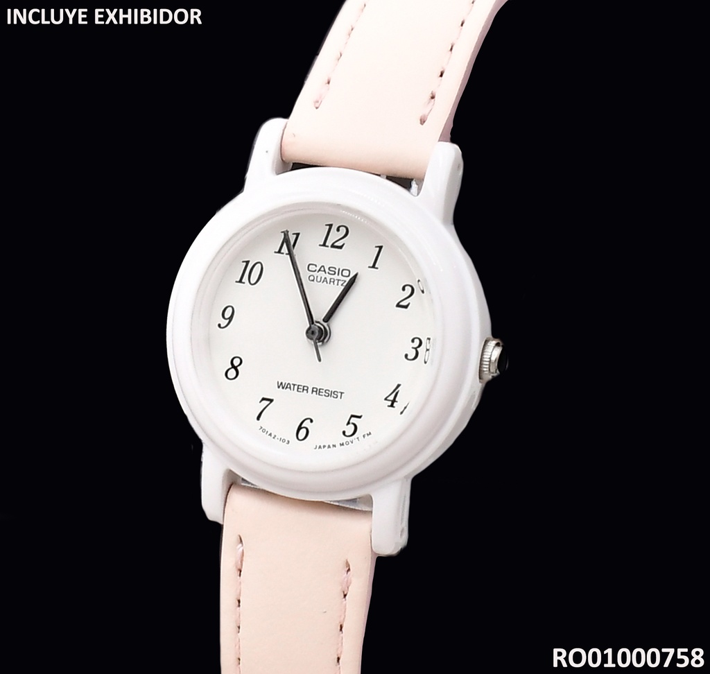 RELOJ ANALOGO DAMA CASIO KCASLQ-139L-4B2