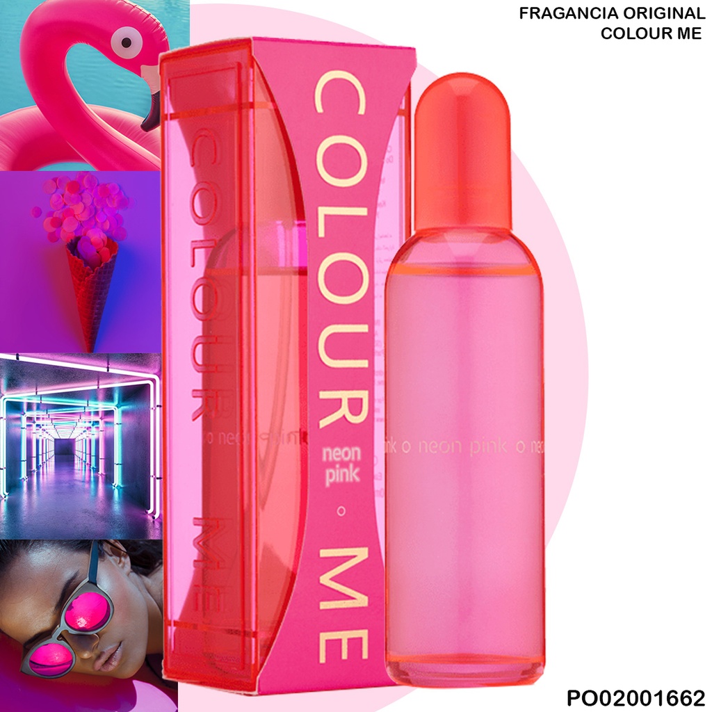 PERFUME COLOUR ME NEON PINK UNISEX EDP 100ML 01W1CFNP