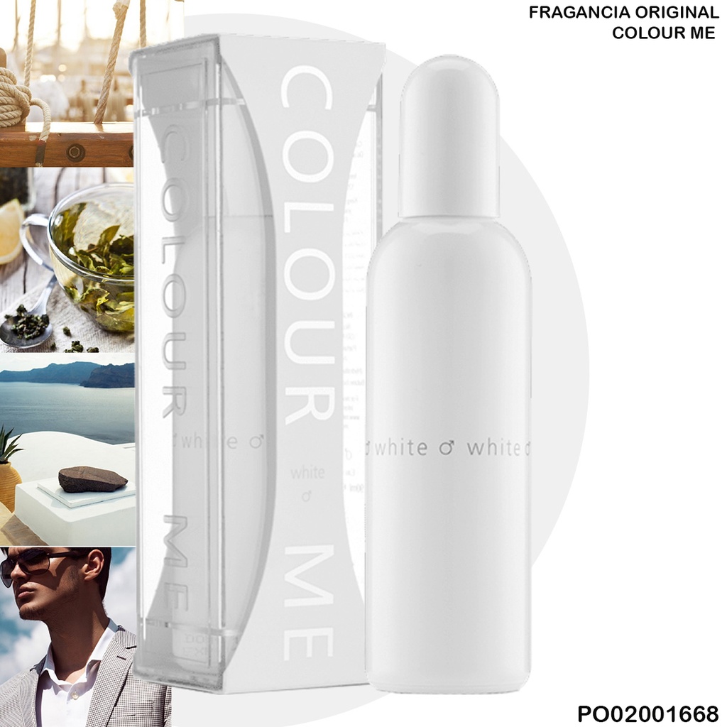 PERFUME COLOUR ME WHITE MEN EDP 100ML 01W1CHW/1