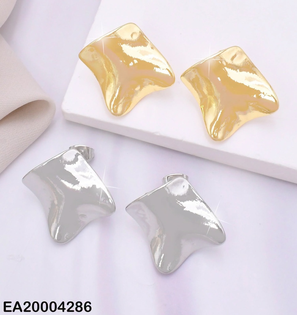ARETES PLACA D/P IRREGULAR F4126-212
