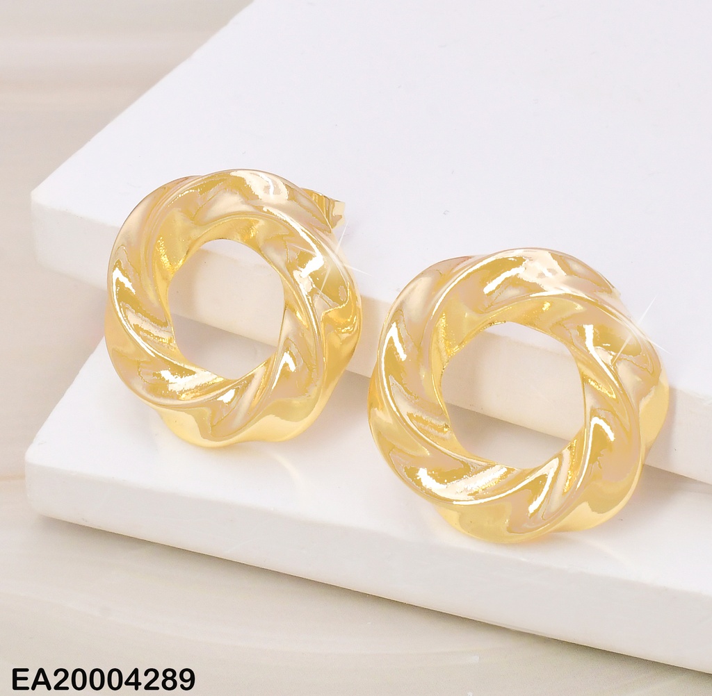 ARETES CIRCULO TORNEADO D/P F7765-212
