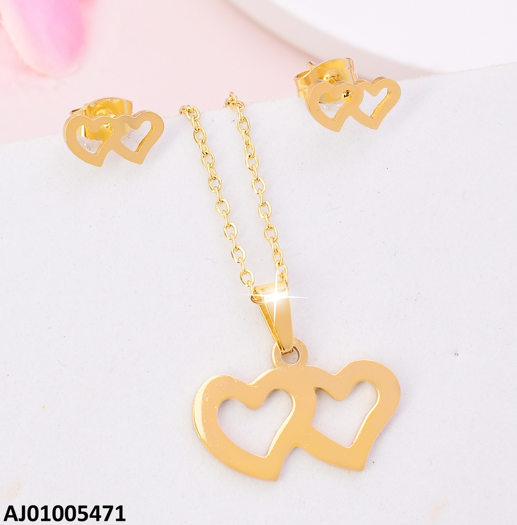 JUEGO DROBLE CROQUI CORAZON ANCHOS F9130 EC.
