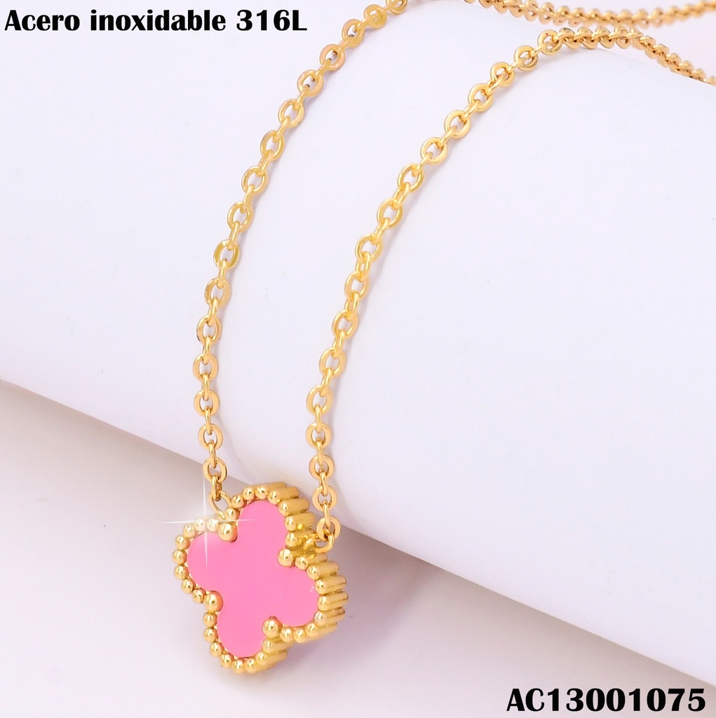 CADENA VAN CLEEF 1 DIJE COL. SURTIDOS