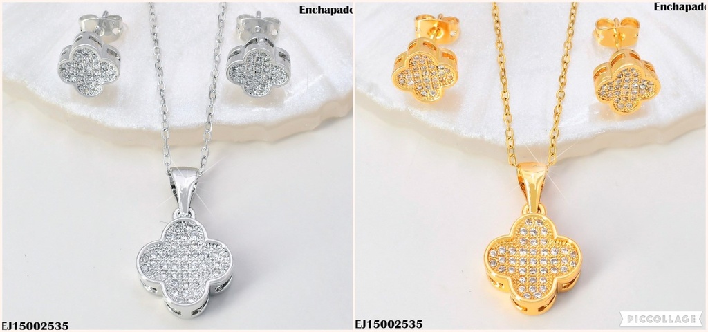 SET D/P VAN CLEEF ZIRCONIAS K7697-167