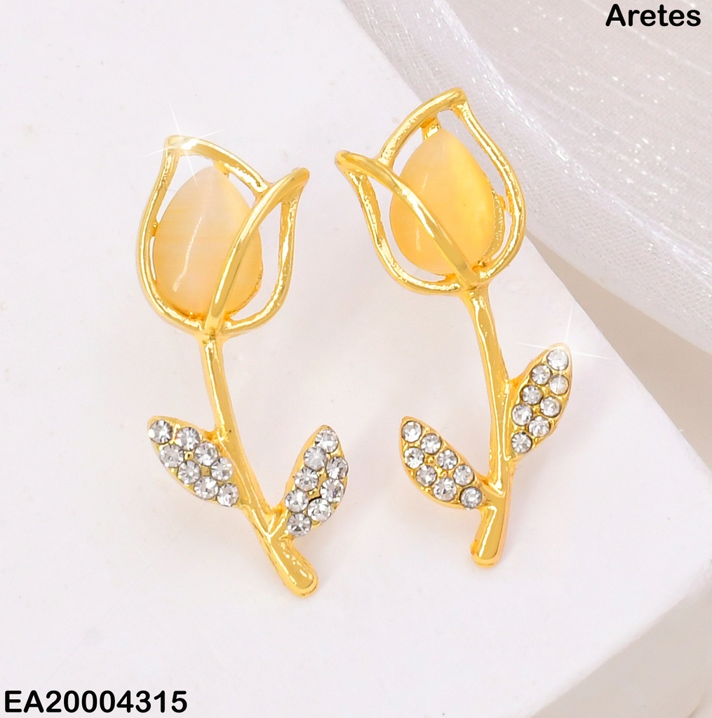 ARETES TULIPAN BEIGE EE4218-339 (TLP)
