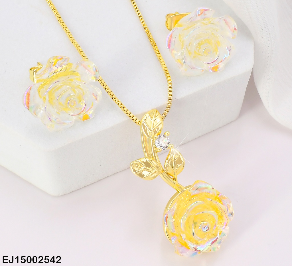 SET FLOR AMARILLA SE1120-9 (TLP)
