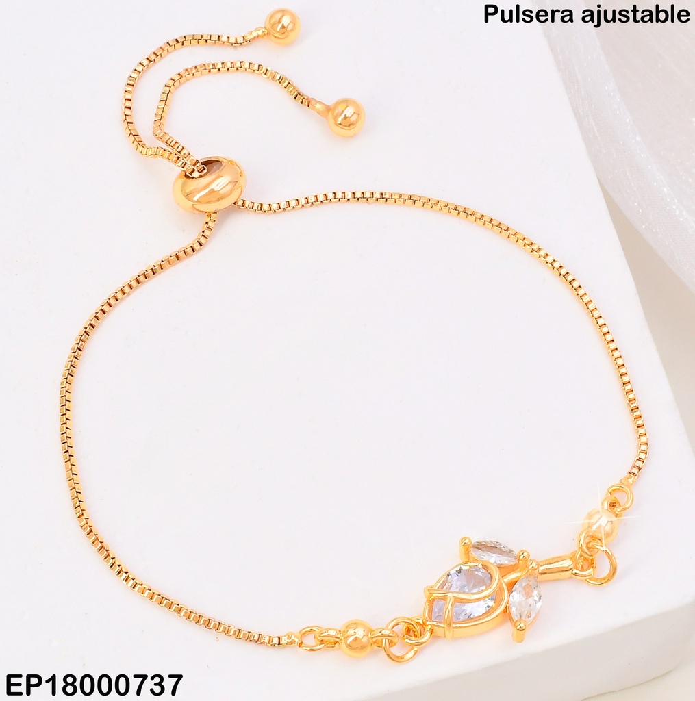 PULSERA AJUSTABLE TULIPAN BE762-332 (TLP)