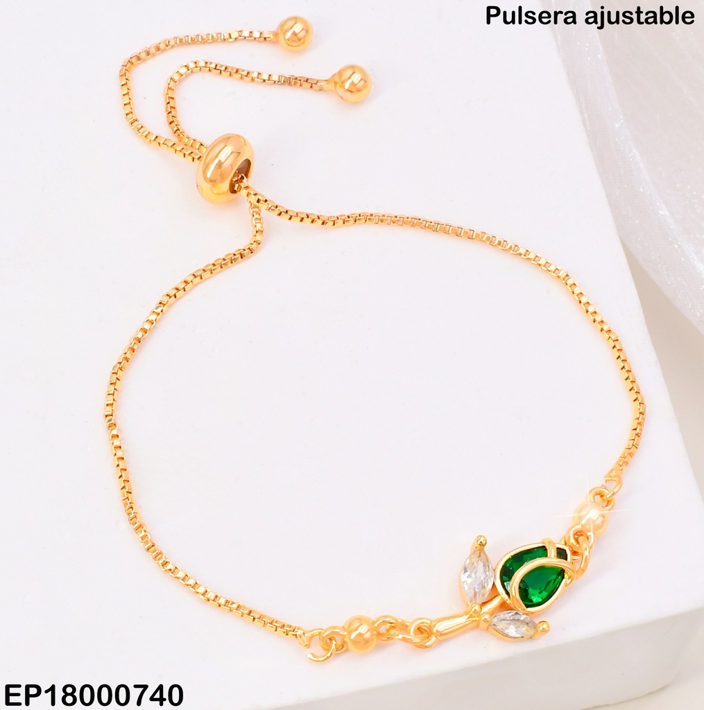 PULSERA AJUSTABLE TULIPAN BE765-332 (TLP)