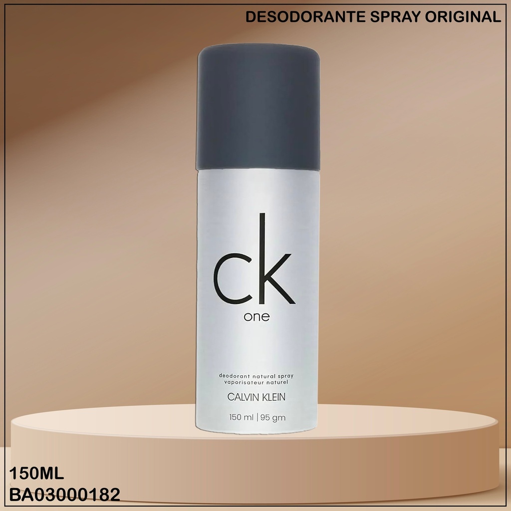 BODY SPRAY DESODORANTE CK ONE 150ML