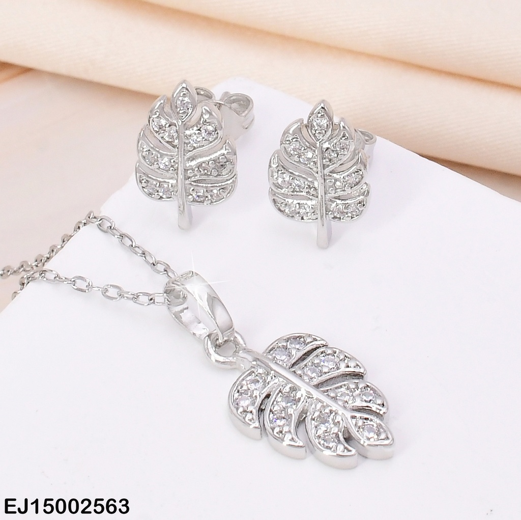 SET DOR HOJAS ZIRC. CRISTAL F8931-205
