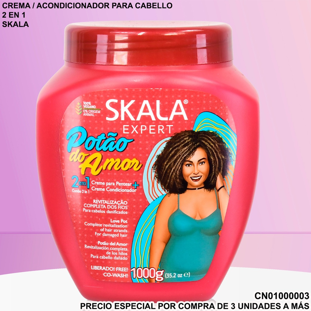 CREMA SKALA POTAO DO AMOR 2 EN 1  1000G  714