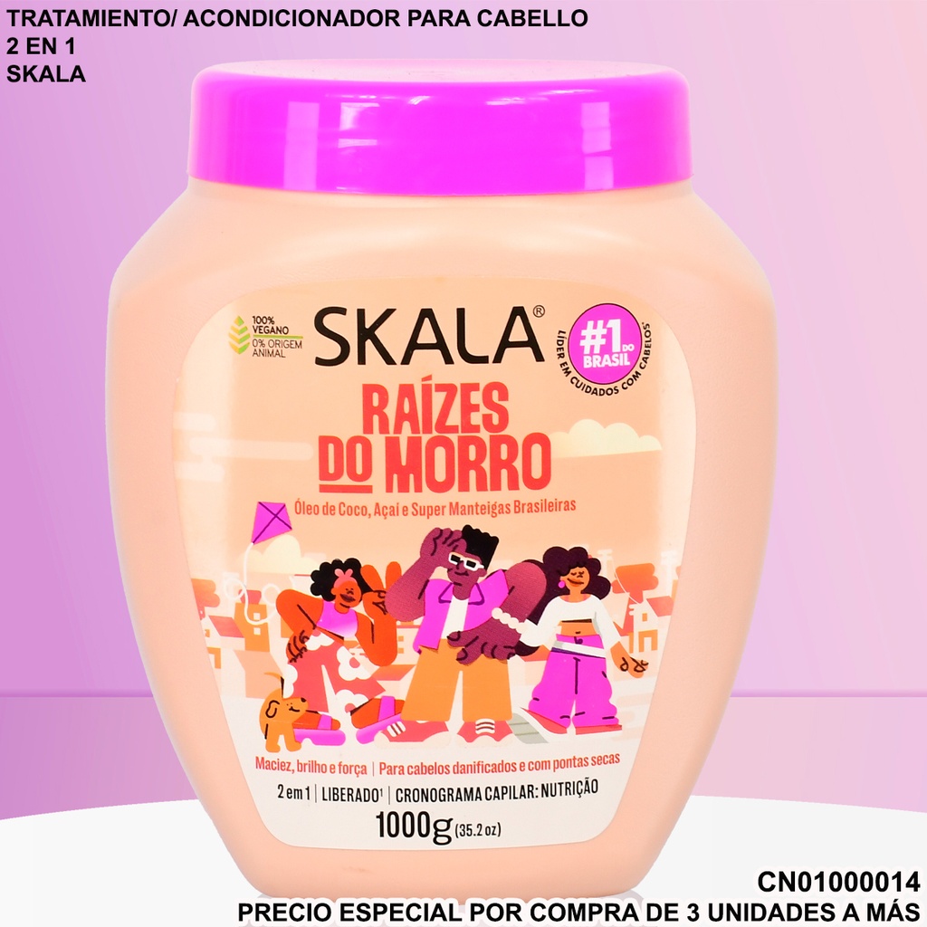 TRATAMIENTO SKALA RAIZES DO MORRO 1000G 208