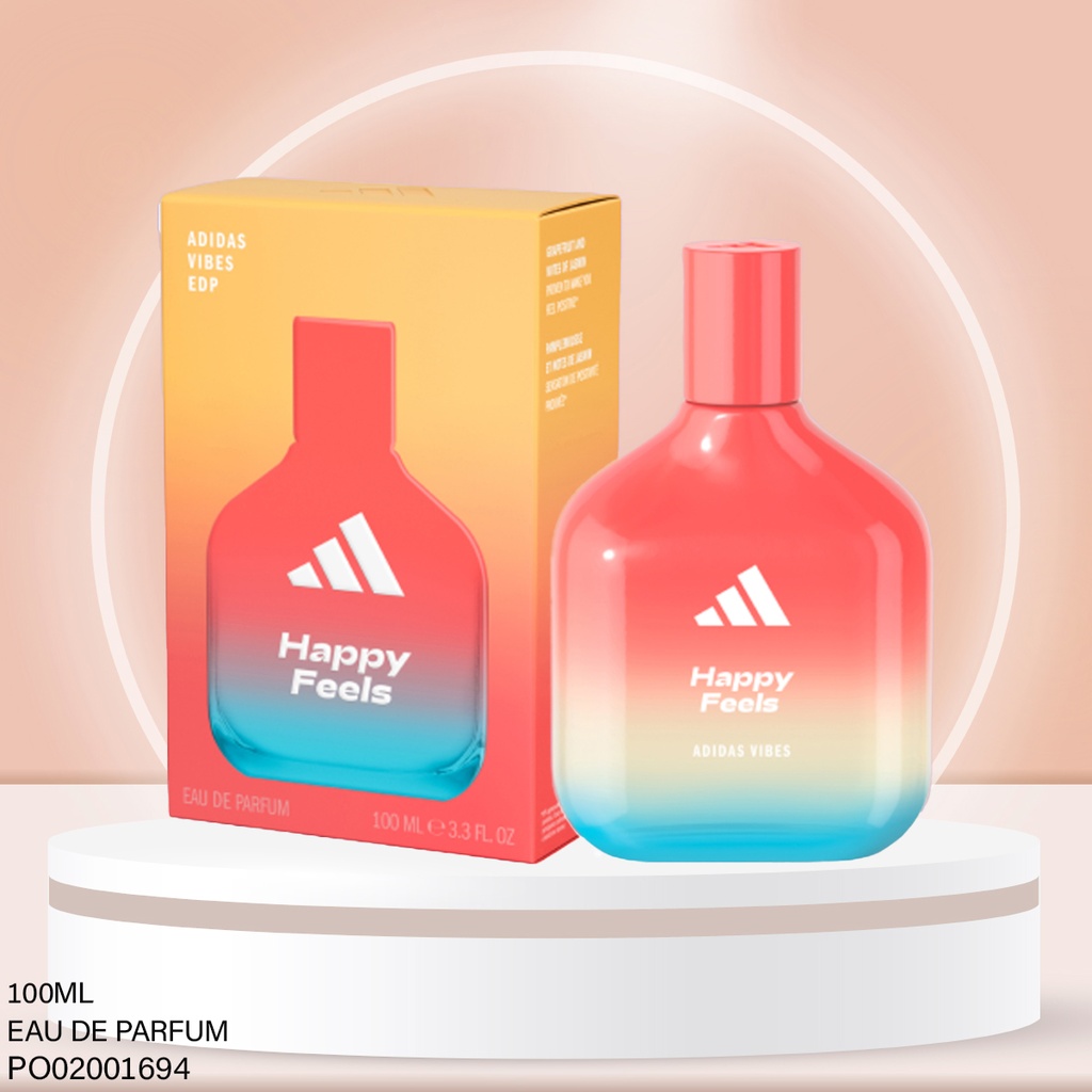 PERFUME ADIDAS VIBES EDP HAPPY FEELS 100ML