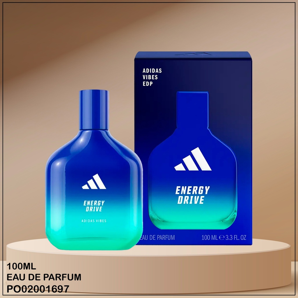 PERFUME ADIDAS VIBES EDP ENERGY DRIVE 100ML