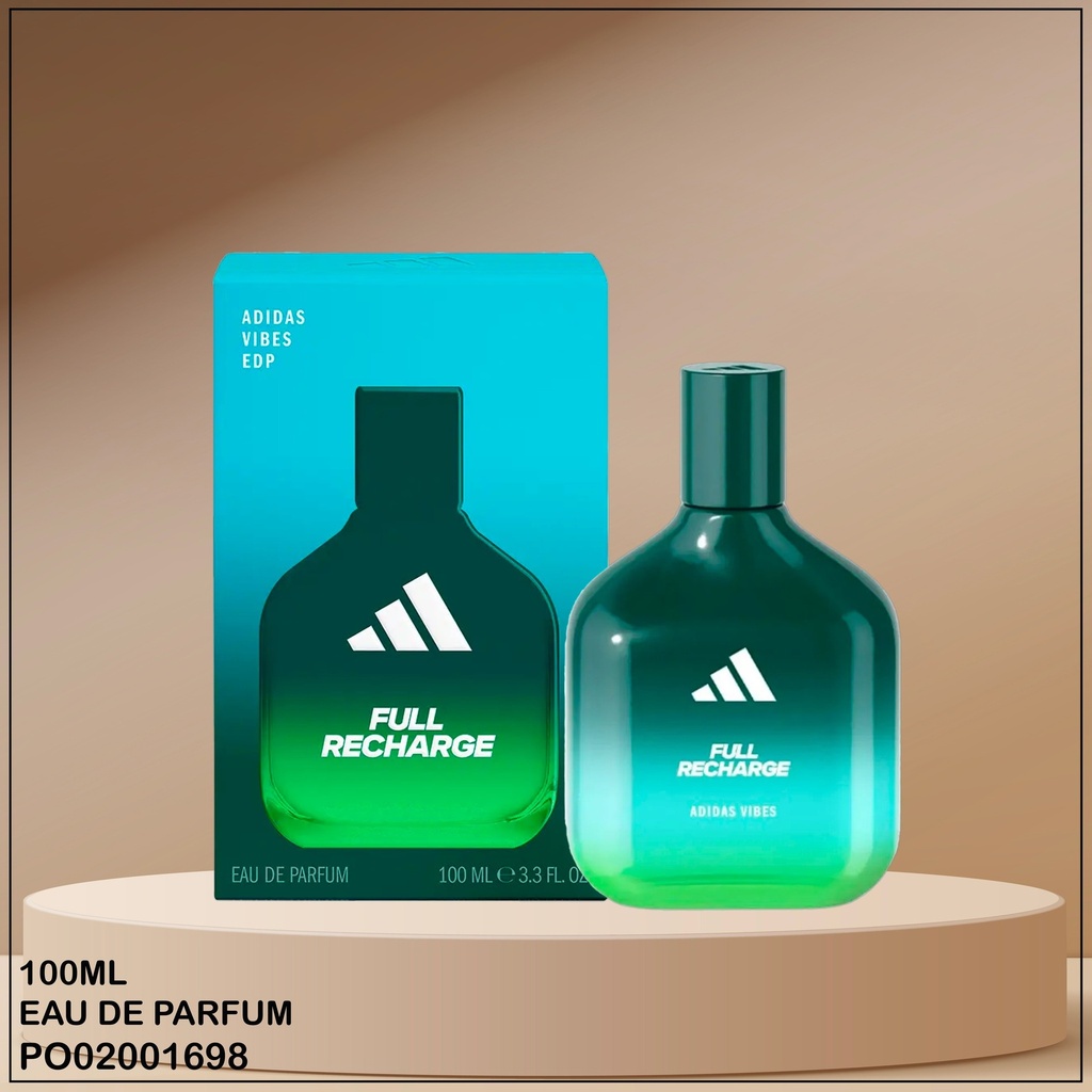 PERFUME ADIDAS VIBES EDP FULL RECHARGE 100ML