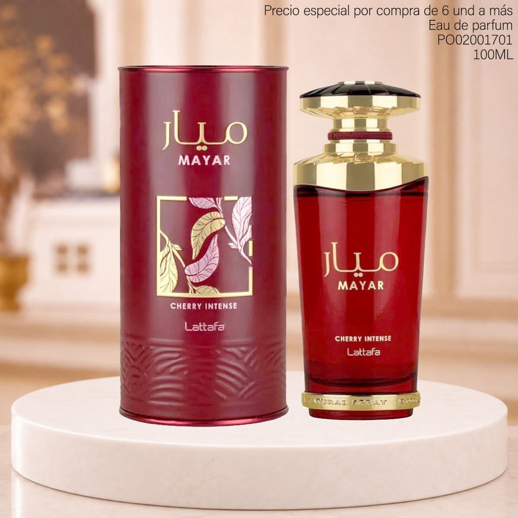 PERFUME MAYAR CHERRY INTENSE LATTAFA EDP 100ML