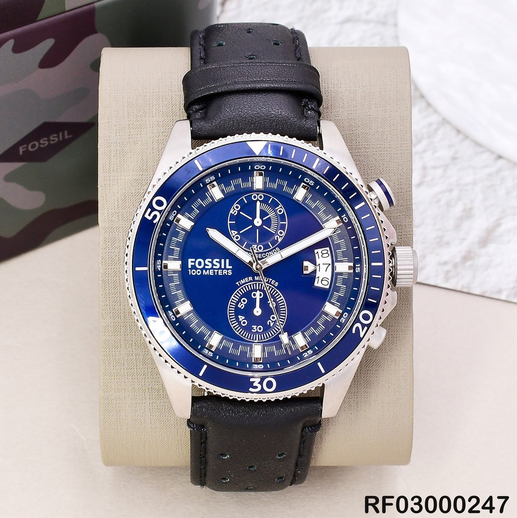 RELOJ FOSSIL CABALLERO FAJA CUERO CH2945
