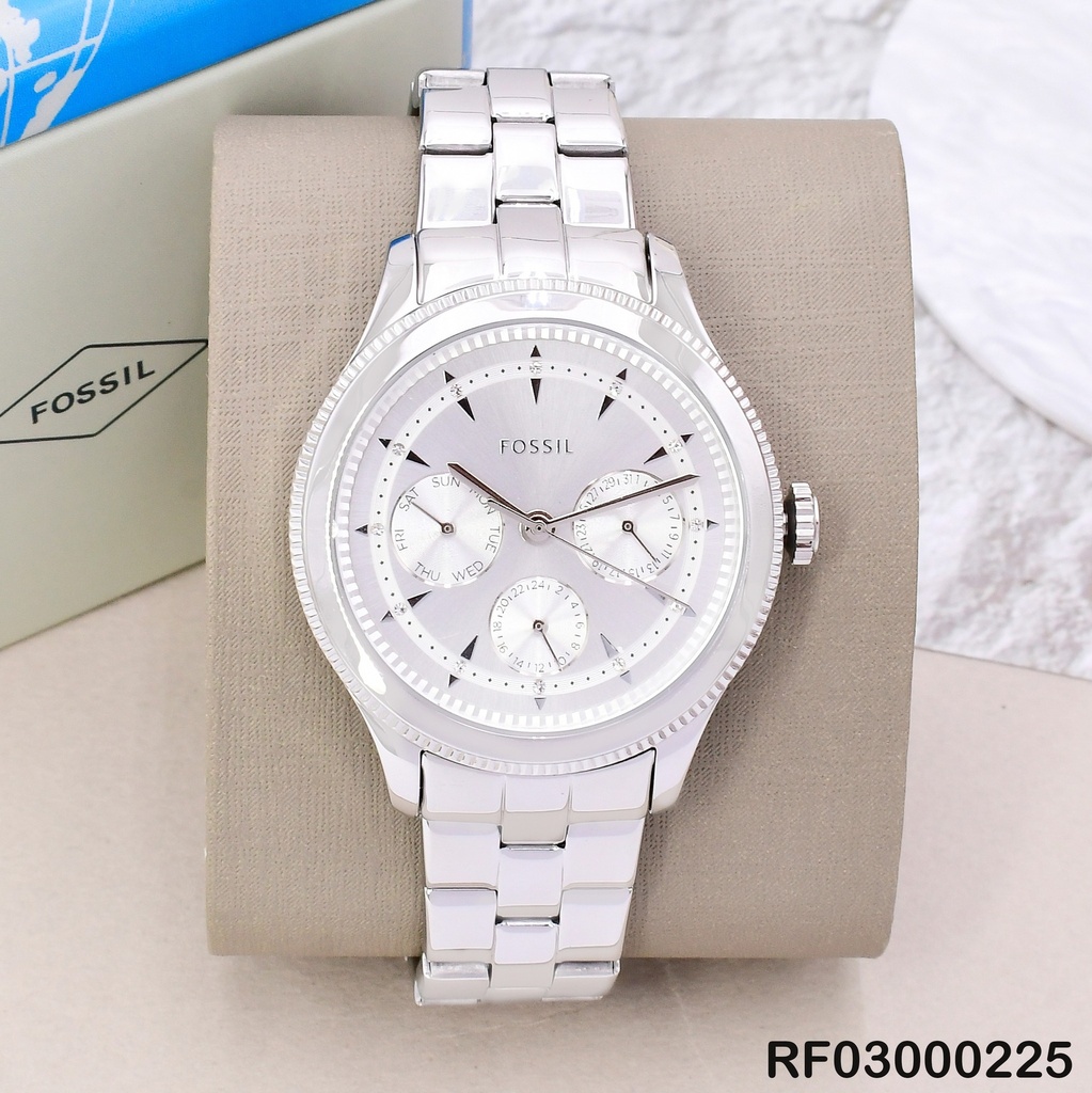 RELOJ FOSSIL FAJA METALICA PLATEADA BQ3992