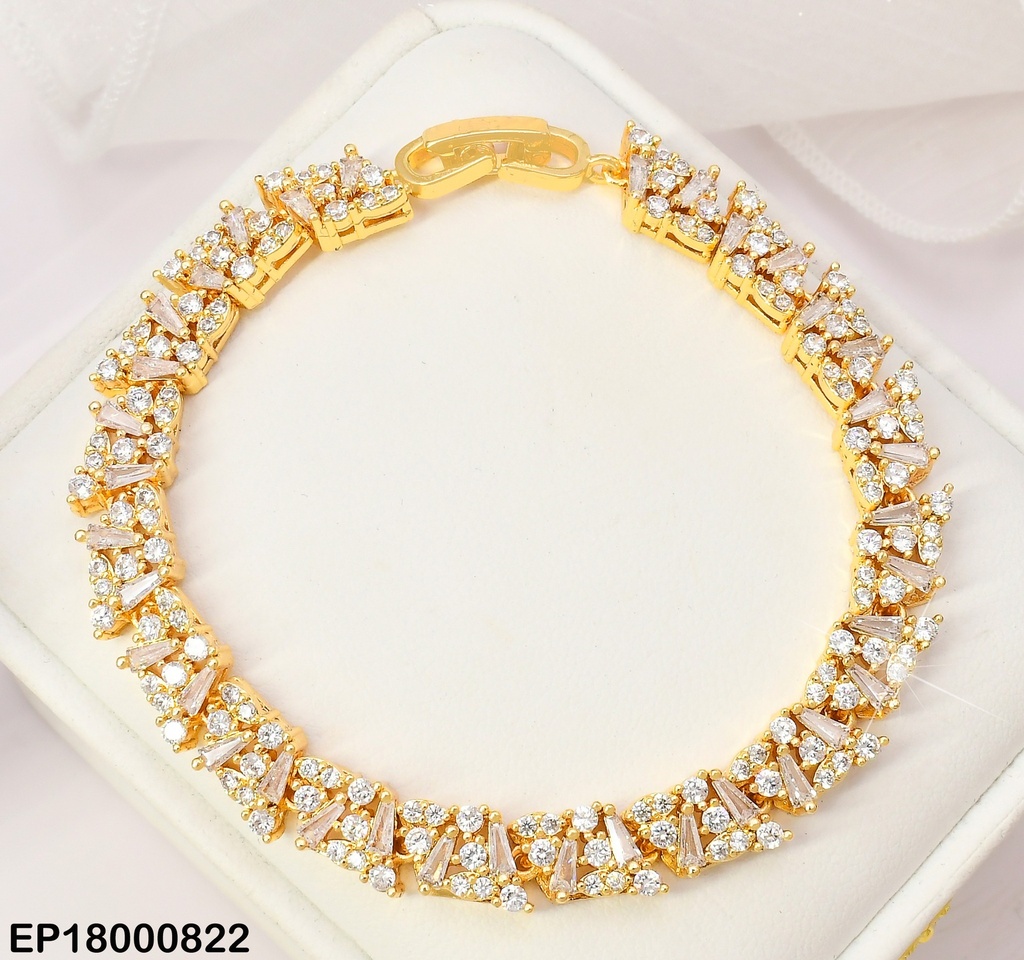 PULSERA FIGURAS TRIANGULAR ZIRC.RD BE479-316