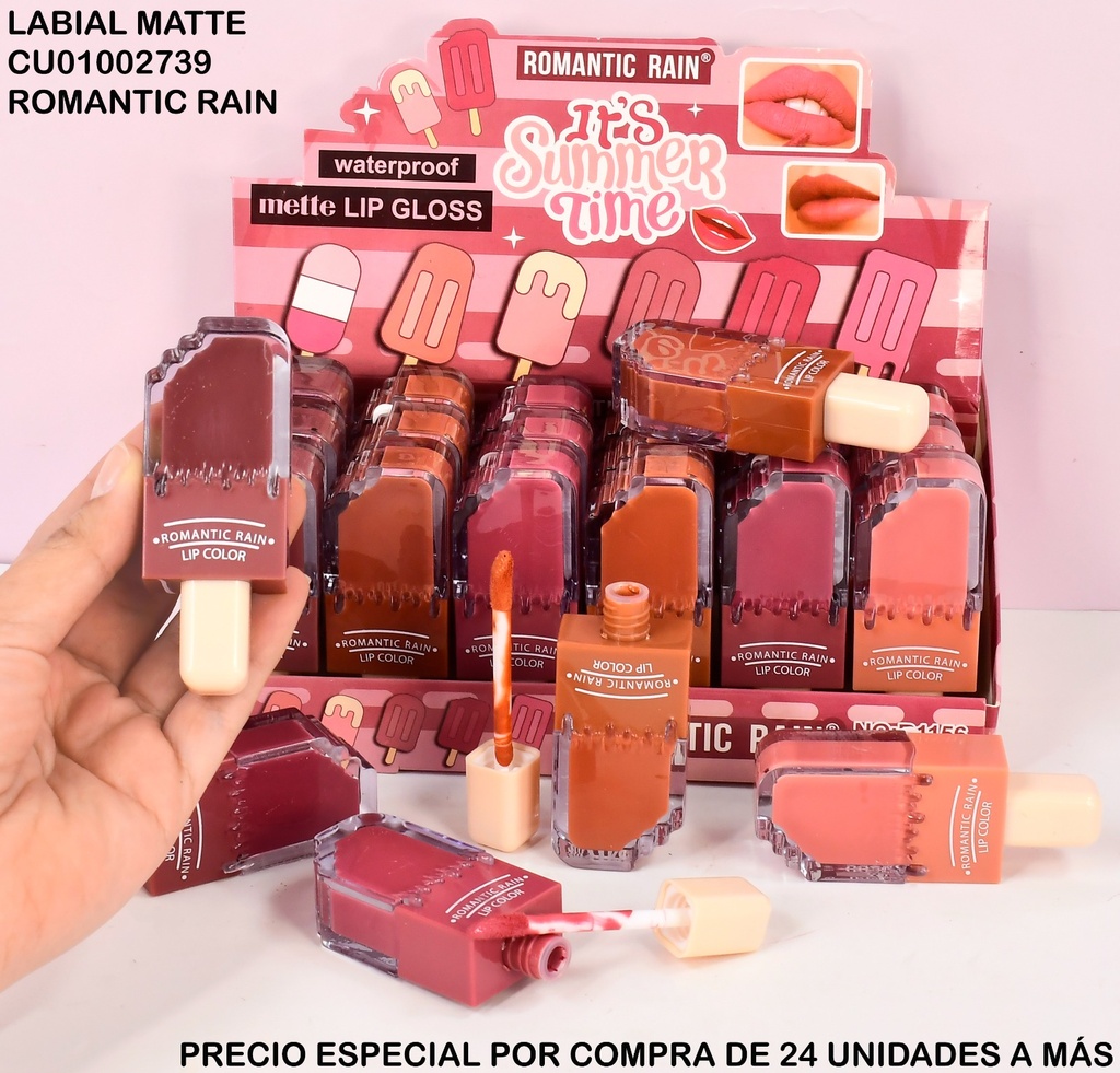 LABIAL EN FORMA DE PALETA DE HELADO R1156