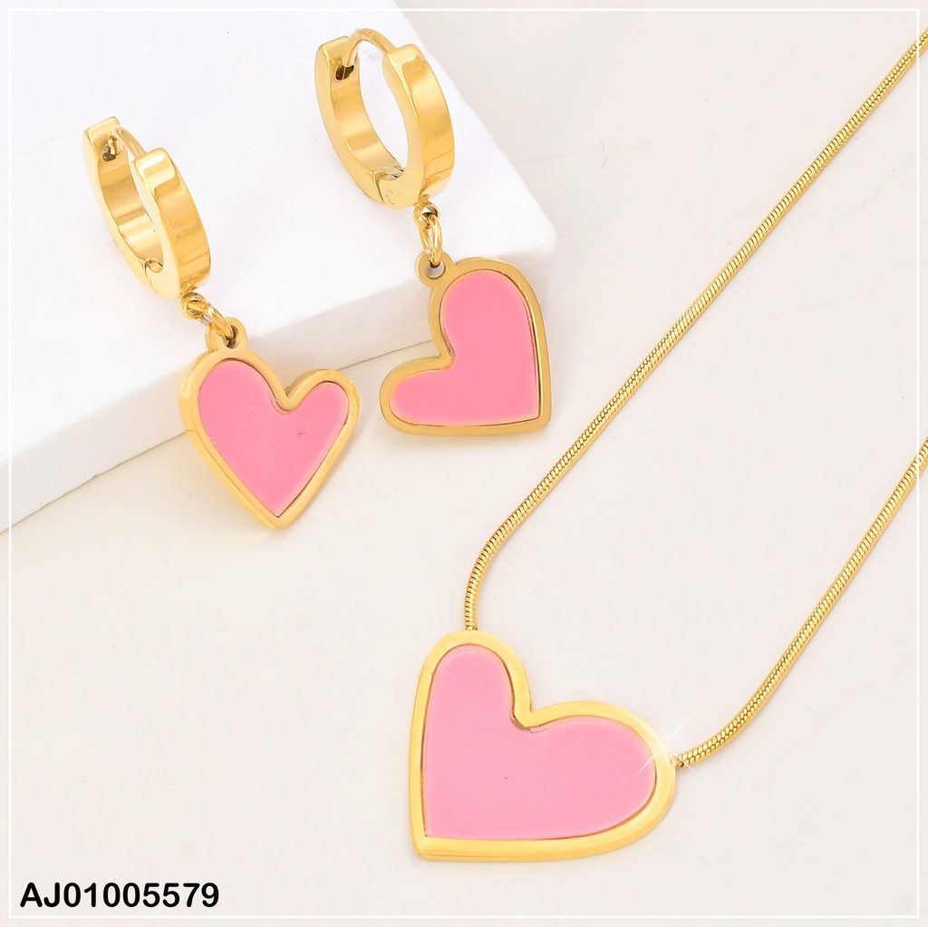 SET DOR/HUGGIES CORAZON ROSADO SA1025-1
