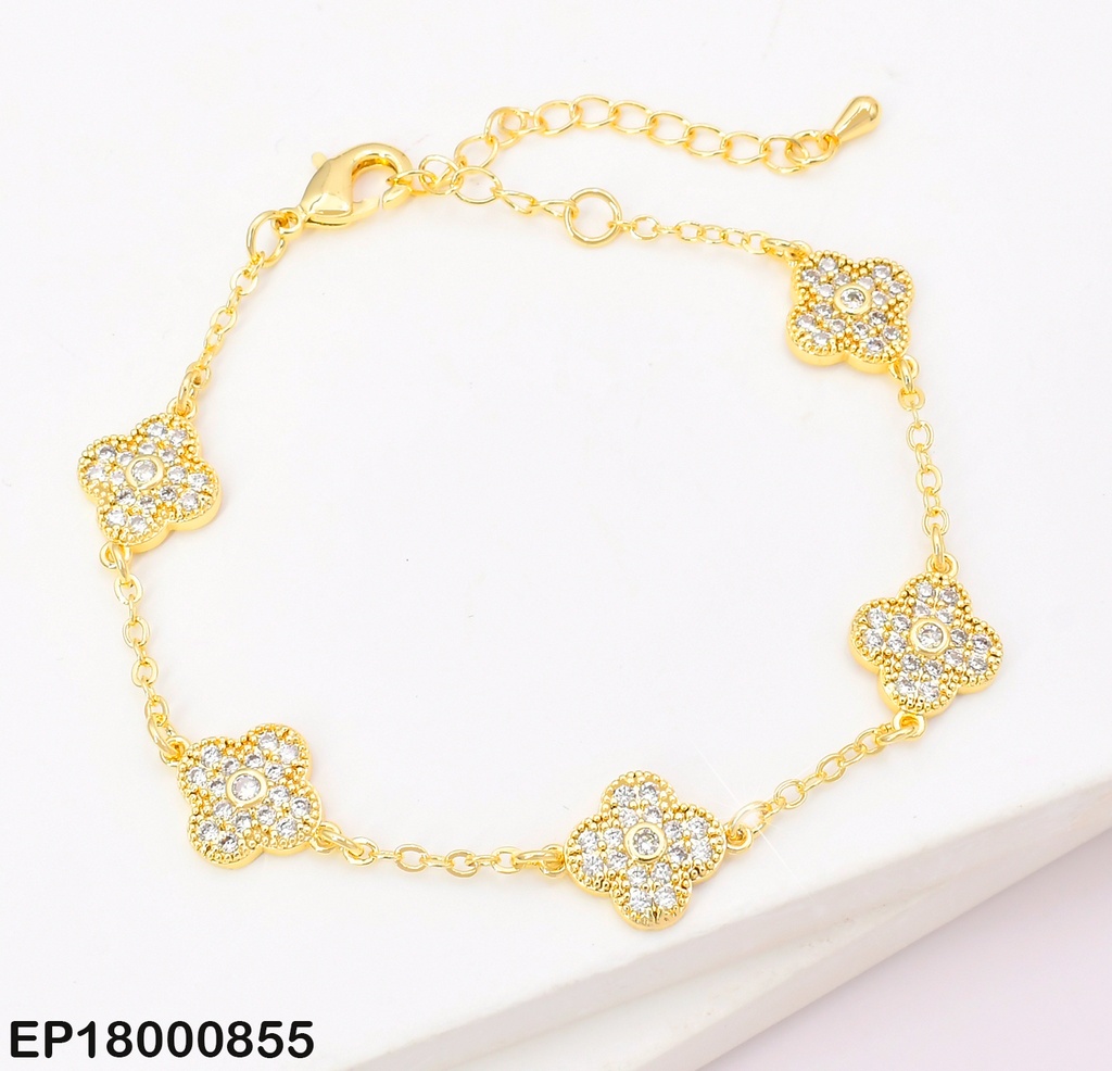 PULSERA VAN CLEEF (5) ZIRCONIAS BE677-9