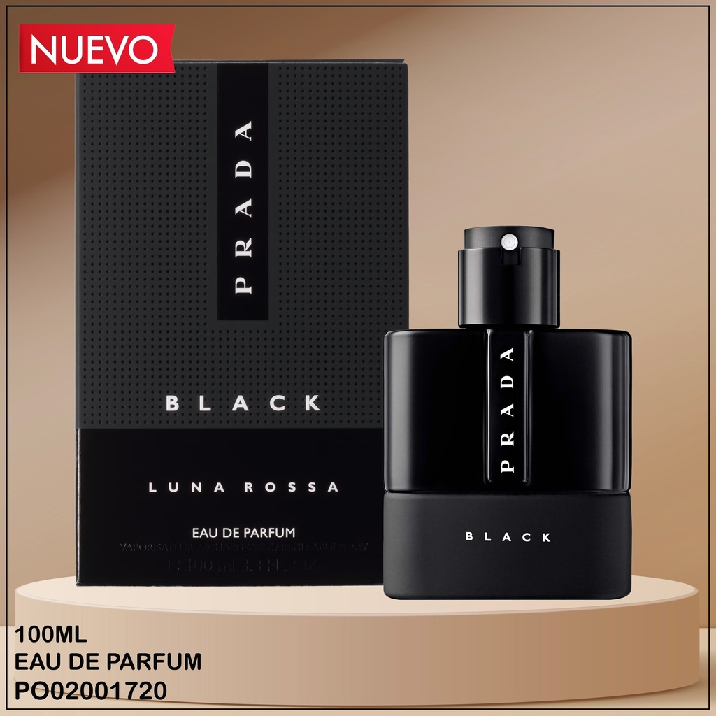 PERFUME LUNA ROSSA BLACK PRADA EDP 100ML