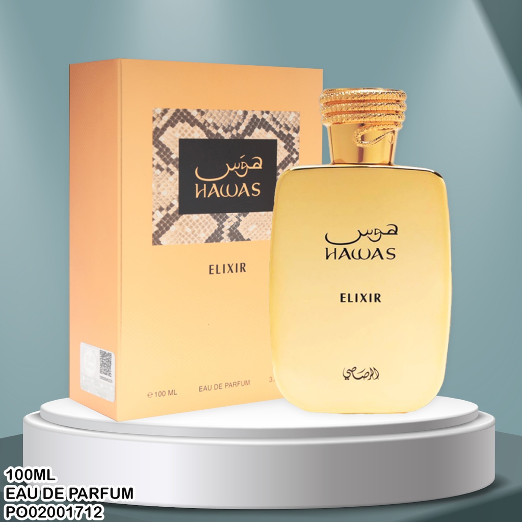 PERFUME HAWAS ELIXIR UNISEX RASASI EDP 100ML