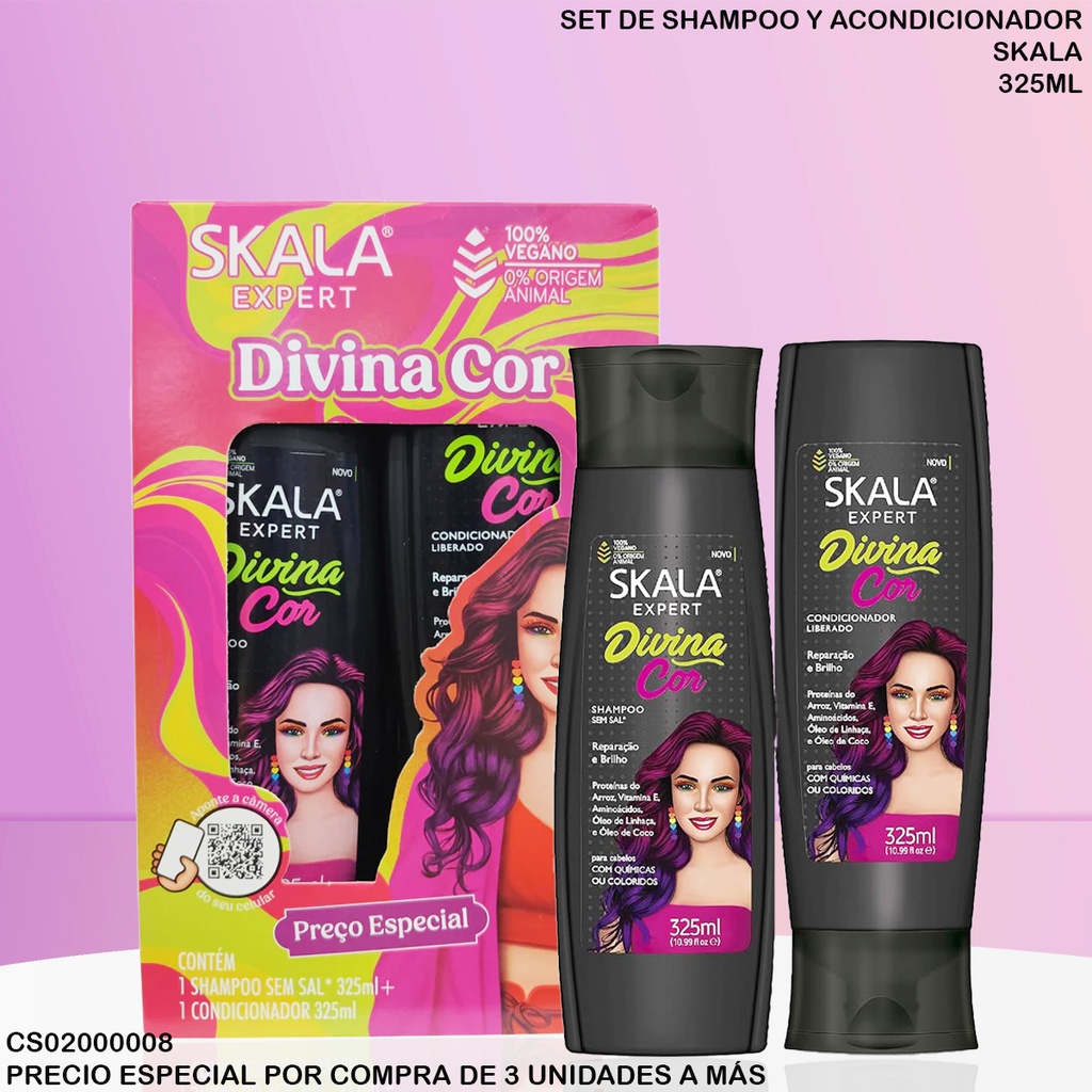 SET SKALA EXPERT DIVINA COR 325ML
