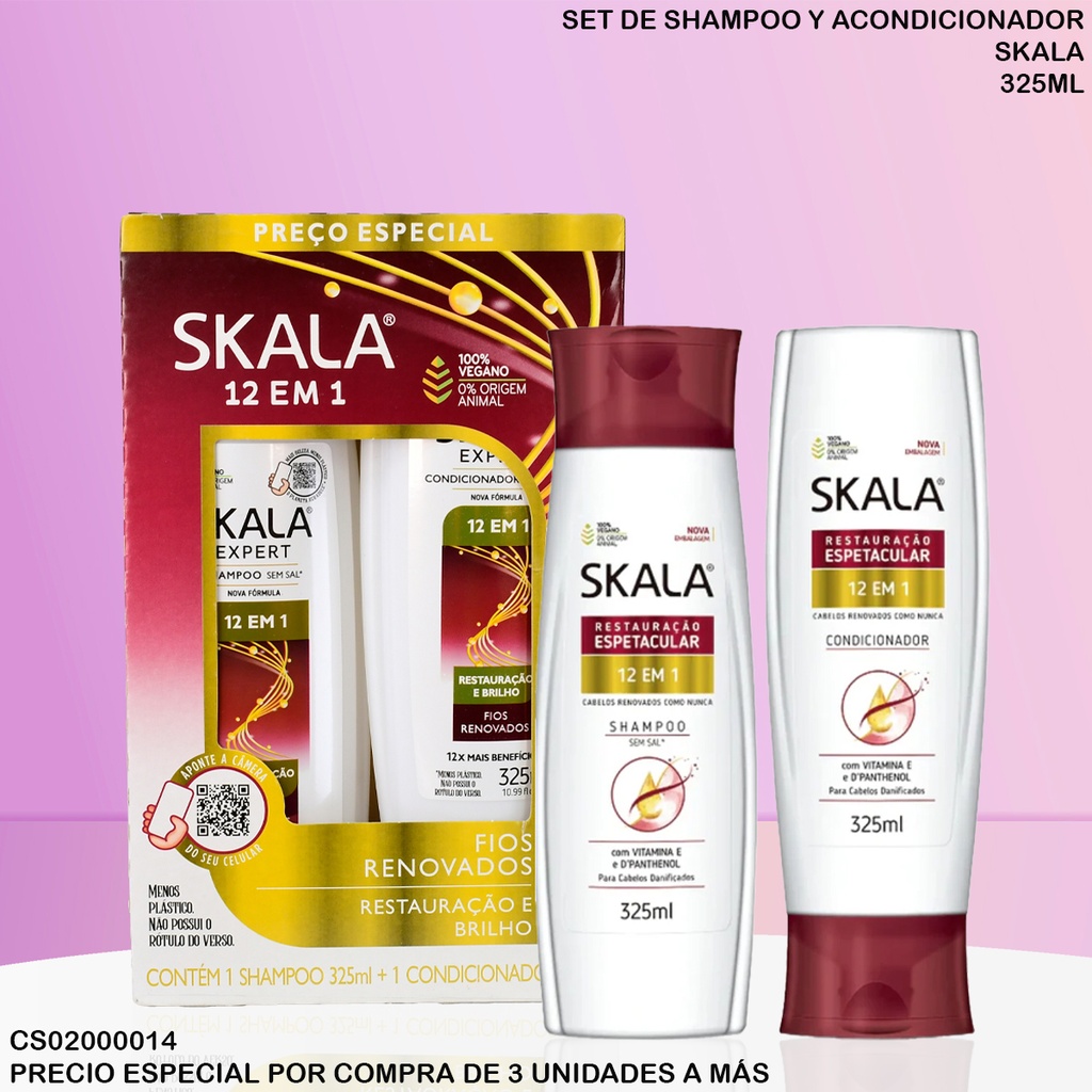 SET SKALA 12 EM 1 325ML