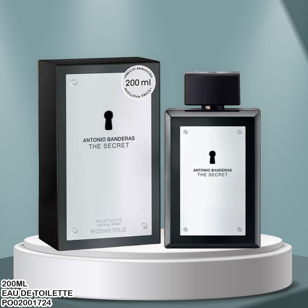 PERFUME THE SECRET ANTONIO BANDERAS 200ML EDT