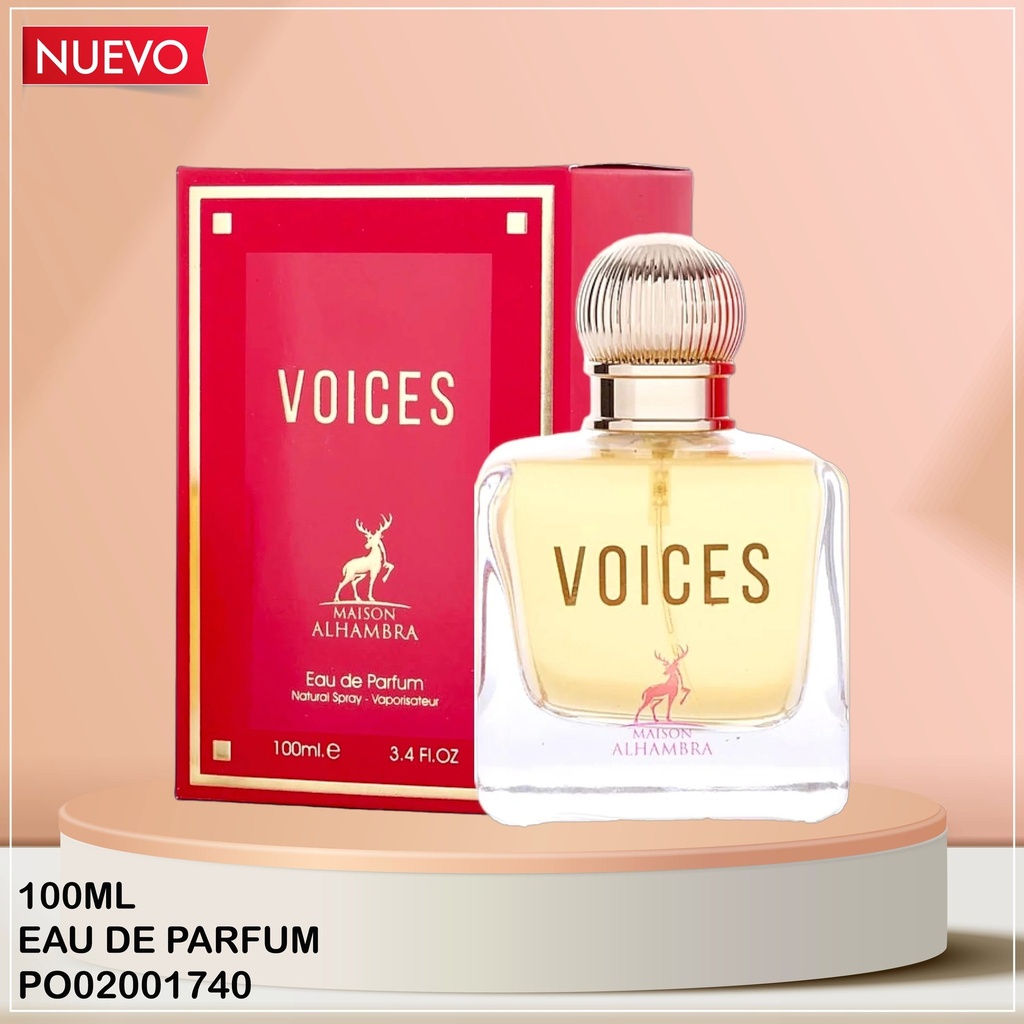 PERFUME VOICES FEMME MAISON ALHAMBRA EDP 100ML