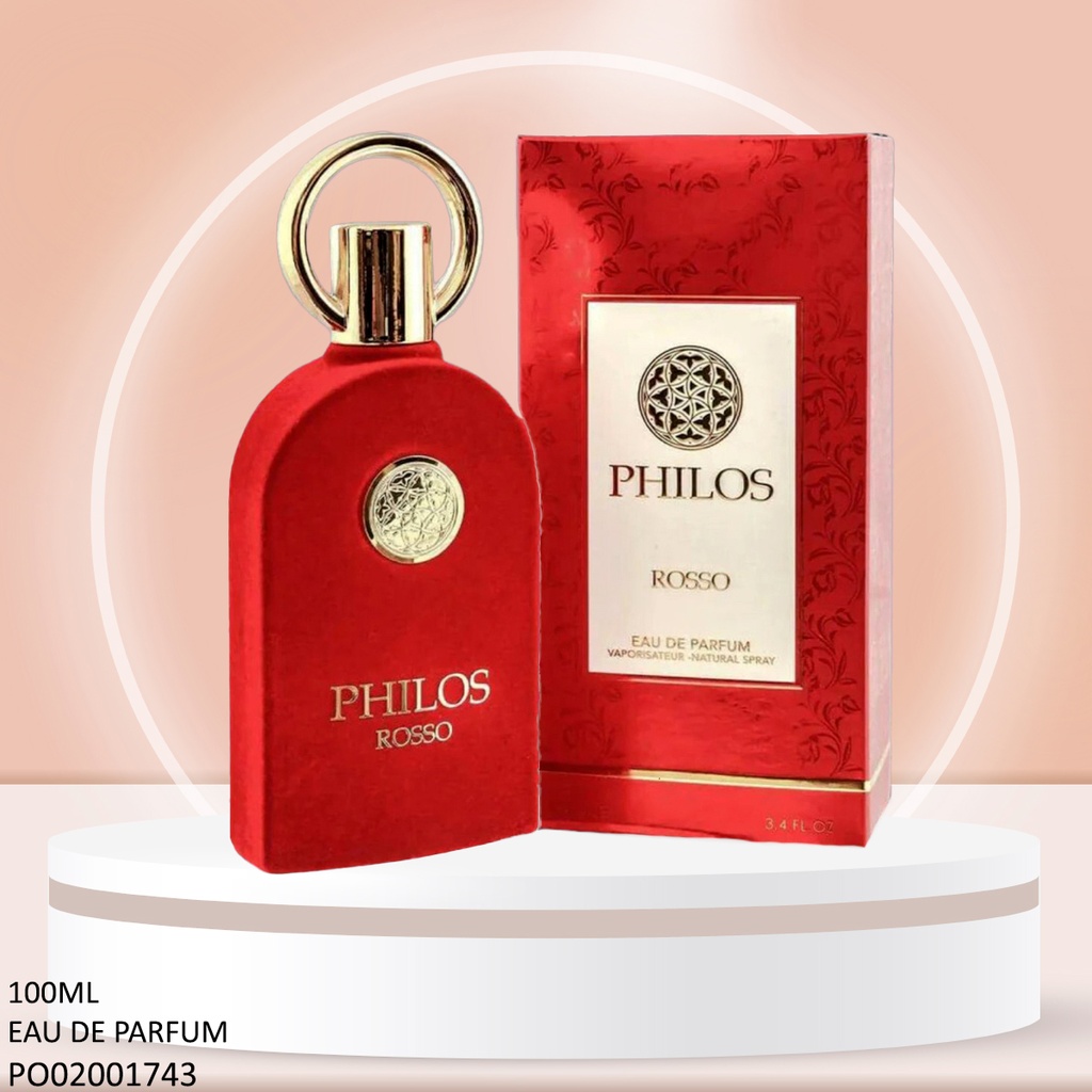 PERFUME PHILOS ROSSO MAISON ALHAMBRA EDP 100ML