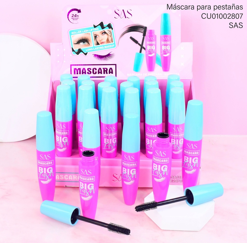 MASCARA PESTAÑAS BIG PINK LASH SAS SAC162